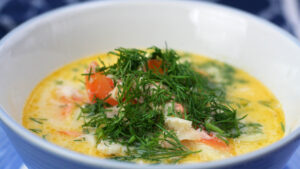 Kremowa zupa rybna - chowder